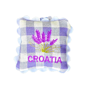 Suvenir Lavanda Jastučić 10x10cm HJ2765 Croatia