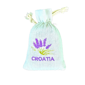 Suvenir Lavanda Vrećica Mala Bež 6,5x10,5cm P1735 CROATIA
