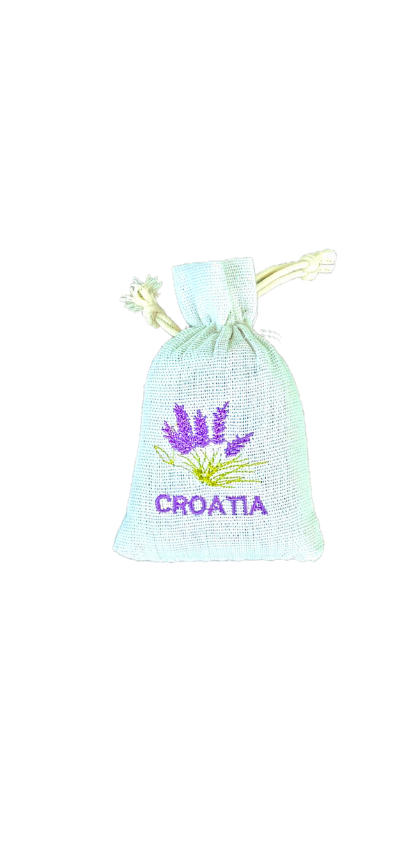 Suvenir Lavanda Vrećica Mala Bež 6,5x10,5cm P1735 CROATIA