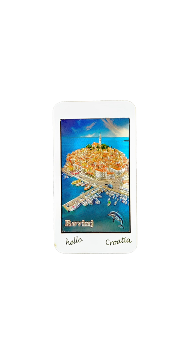 Suvenir Magnet Drveni Mobitel 1033 Rovinj