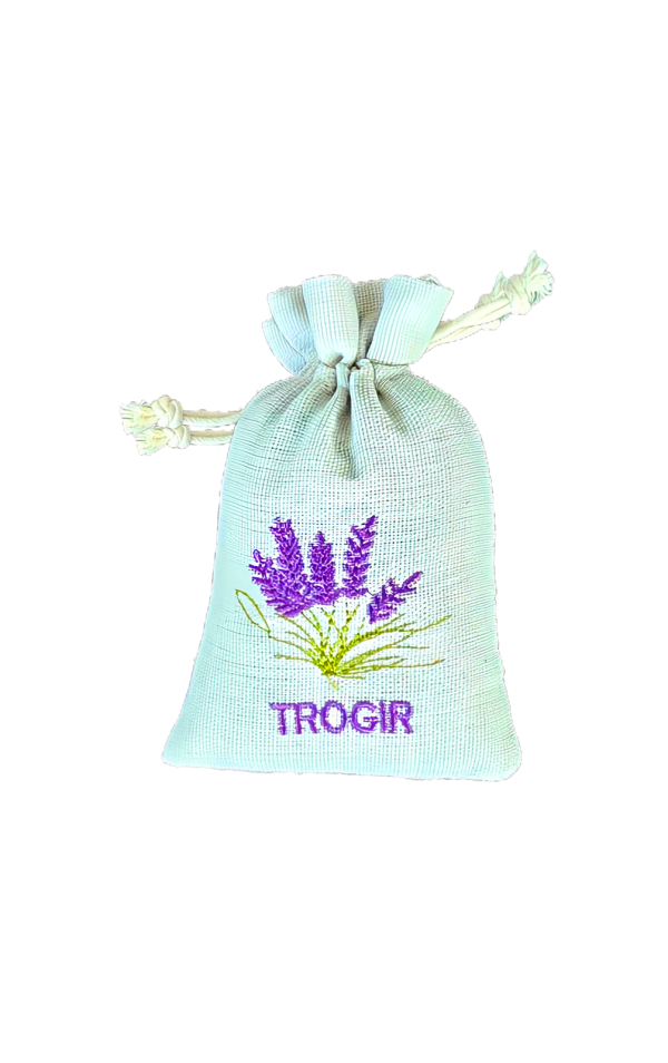 Suvenir Lavanda Vrećica Srednja Bež 9x13,5cm P1736 TROGIR