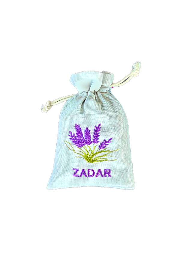 Suvenir Lavanda Vrećica Srednja Bež 9x13,5cm P1736 Zadar