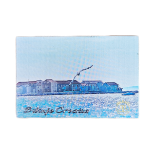 Suvenir Magnet Metal-Foil 7,5x5cm FMP-07 Let Bibinje