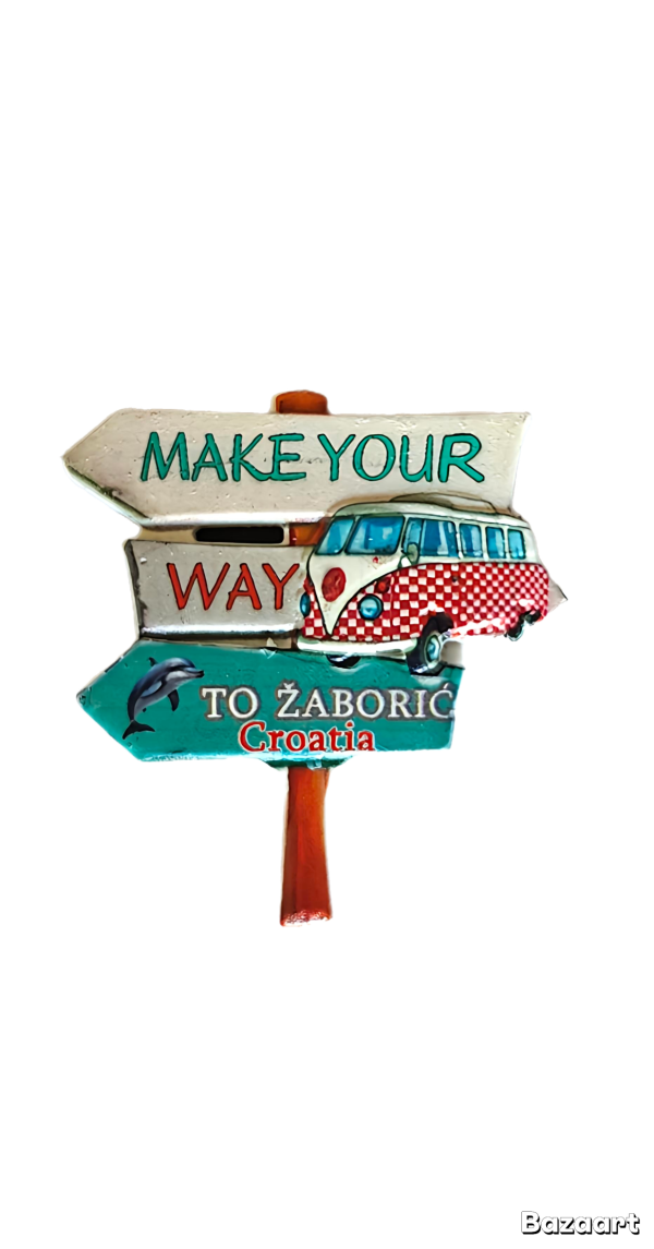 Suvenir Magnet Putokaz M 2007 Žaborić
