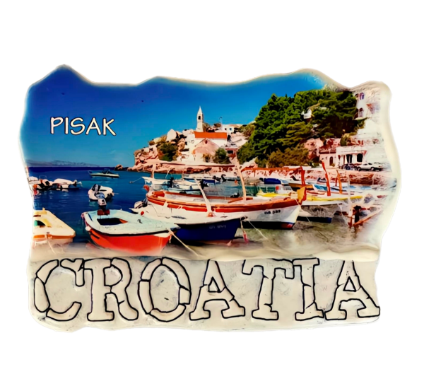 Suvenir Magnet Bijela Slova N 2002 Pisak