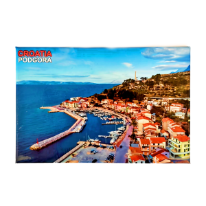 Suvenirski Magnet Basic 9x6cm UV 2234 Podgora