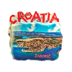 Suvenir Magnet Crvena Slova 2003 Žaborić