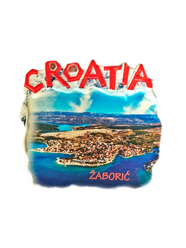 Suvenir Magnet Crvena Slova 2003 Žaborić