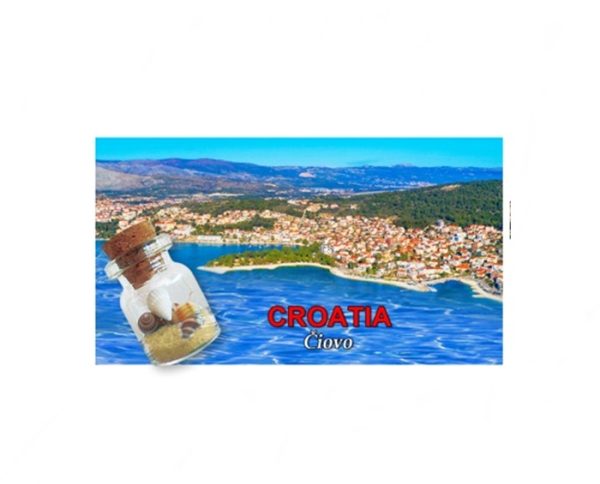 Drveni 2D magnet s bočicom  ML23060-ML23082 Čiovo