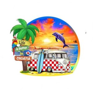 Kombi-Putokaz-Daska 2D Drveni Magnet ML24317 3022