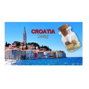 Drveni 2D magnet s bočicom  ML23060-ML23082 Rovinj B