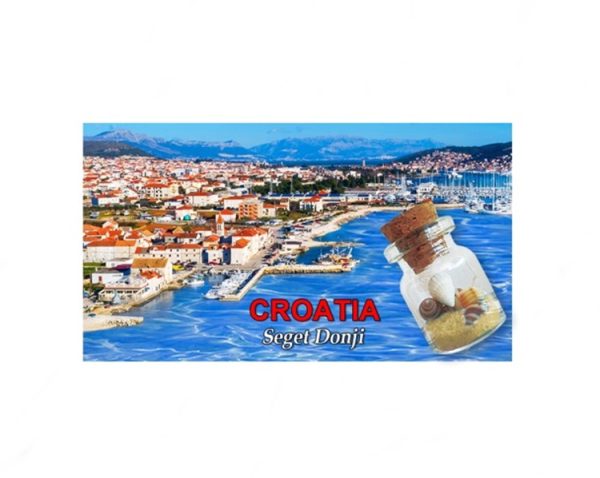 Drveni 2D magnet s bočicom  ML23060-ML23082 Seget Donji