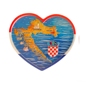 Srce Croatia 3D Magnet ML24335 3025