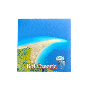 Suvenir Magnet 5,7x5,7cm Foil Bol
