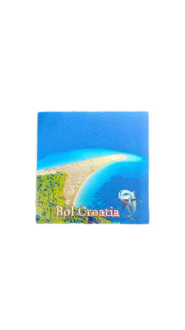 Suvenir Magnet 5,7x5,7cm Foil Bol