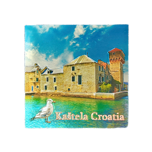 Suvenir Magnet 5,7x5,7cm Foil Kaštela