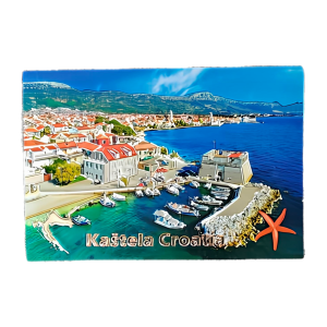 Suvenir Magnet 8x5,3cm Foil Kaštela