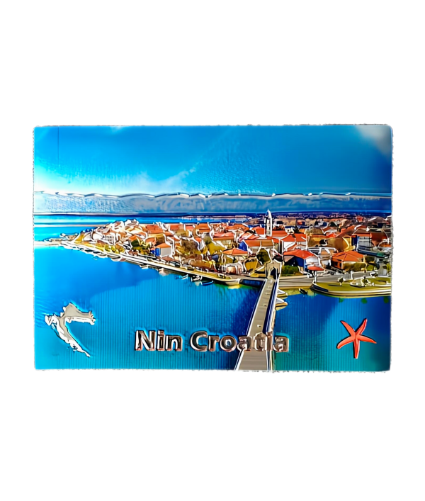 Suvenir Magnet 8x5,3cm Foil Nin