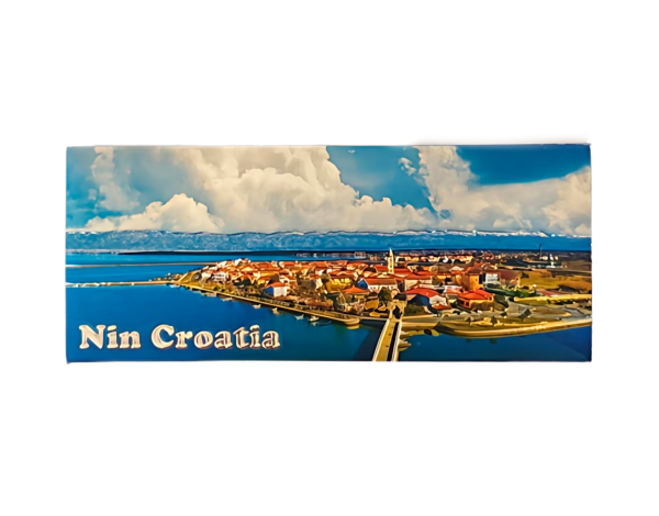 Suvenirski Magnet Panorama 12x5cm UV 2233 Foil Nin