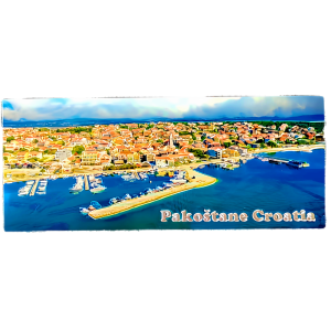 Suvenirski Magnet Panorama 12x5cm UV 2233 Foil Pakoštane