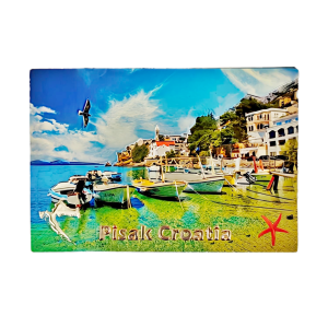 Suvenir Magnet 8x5,3cm Foil Pisak