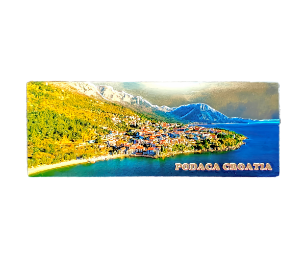 Suvenir Magnet Panorama 12x4,5cm Foil Podaca