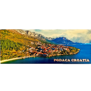 Suvenir Magnet Panorama 12x4,5cm Foil Podaca