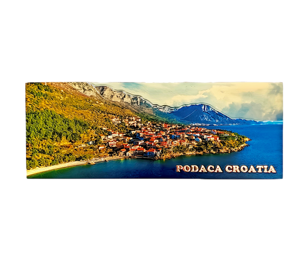 Suvenir Magnet Panorama 12x4,5cm Foil Podaca