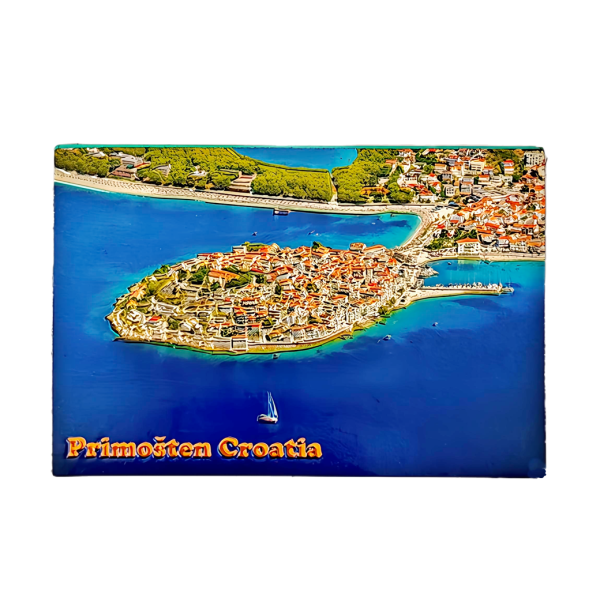 Suvenir Magnet 7,5x5cm Foil Primošten