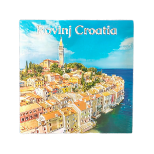 Suvenir Magnet 6,5x6,5cm Foil Rovinj