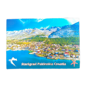 Suvenir Magnet 8x5,3cm Foil Starigrad Paklenica