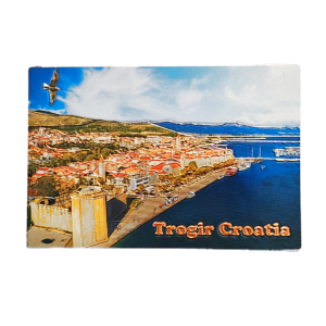 Suvenir Magnet Metal-Foil 7,5x5cm FPM  Trogir
