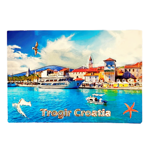 Suvenir Magnet 8x5,3cm Foil Trogir