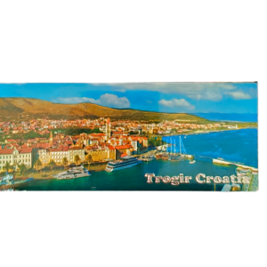 Suvenirski Magnet Panorama 12x5cm UV 2233 Foil Trogir