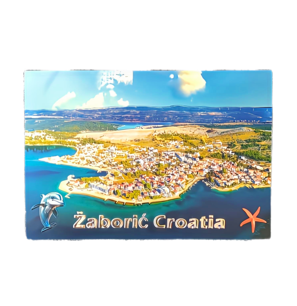 Suvenir Magnet 8x5,3cm Foil Žaborić