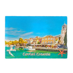 Suvenir Magnet 8x5,3cm Foil Cavtat