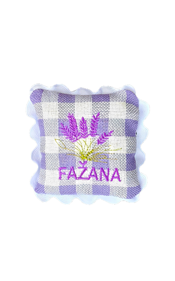Suvenir Lavanda Jastučić 10x10cm HJ2765 FAŽANA