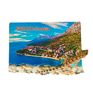 Suvenir Magnet Resin Gušter Podaca