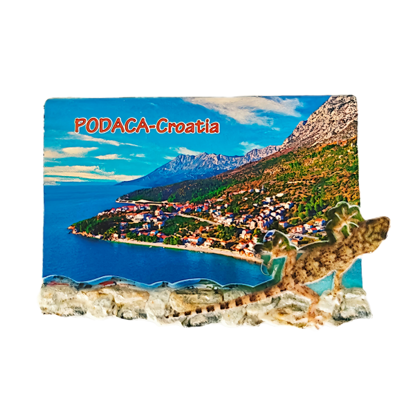 Suvenir Magnet Resin Gušter Podaca