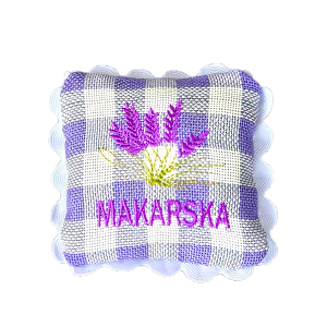 Suvenir Lavanda Jastučić 10x10cm HJ2765 MAKARSKA