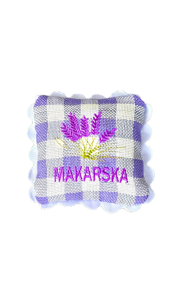 Suvenir Lavanda Jastučić 10x10cm HJ2765 MAKARSKA
