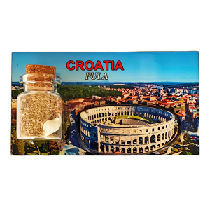 Drveni 2D magnet s bočicom  ML23060-ML23082 Pula