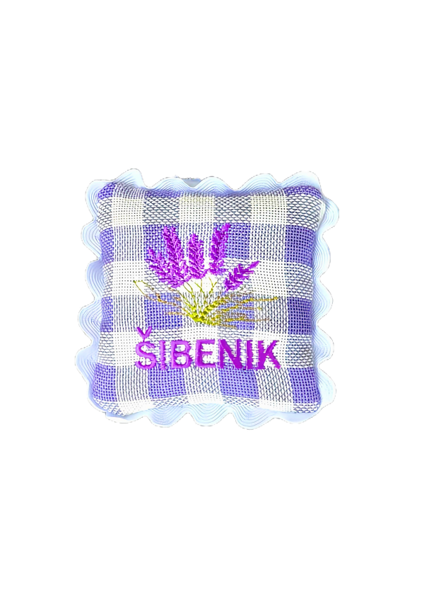 Suvenir Lavanda Jastučić 10x10cm HJ2765 ŠIBENIK