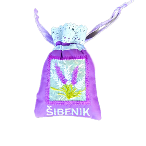 Vrećica suvenirska lavender mala ljubičasta 7x11cm 9941 ŠIBENIK