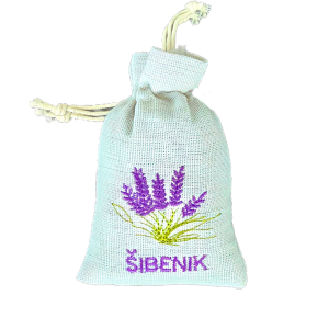 Suvenir Lavanda Vrećica Srednja Bež 9x13,5cm P1736 ŠIBENIK