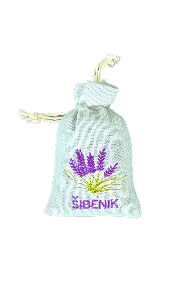 Suvenir Lavanda Vrećica Srednja Bež 9x13,5cm P1736 ŠIBENIK