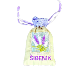 Vrećica suvenirska lavender mala bež-til 7x11cm 9940 ŠIBENIK