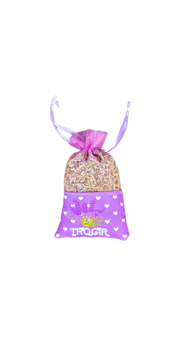 Vrećica suvenirska lavender mala „Srca“ 7x11cm 9942 TROGIR