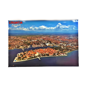 Suvenirski Magnet Basic 9x6cm UV 2234 Zadar