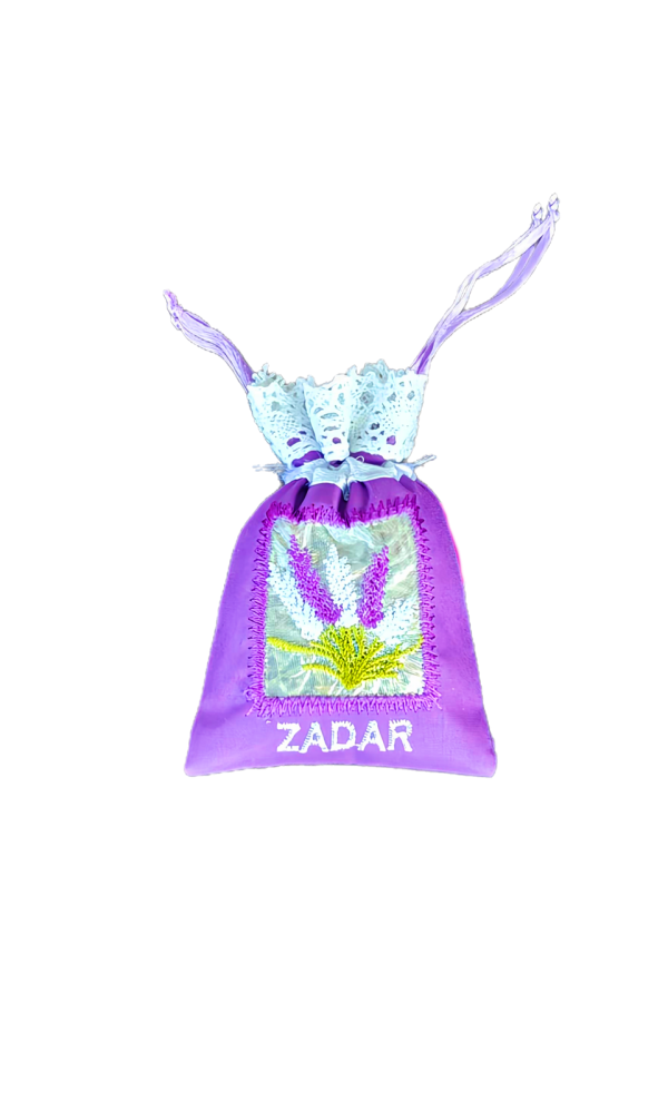 Vrećica suvenirska lavender mala ljubičasta 7x11cm 9941 ZADAR